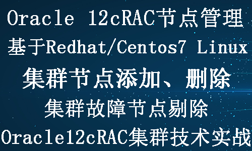 Oracle 12c RAC集群节点添加删除实战视频教程